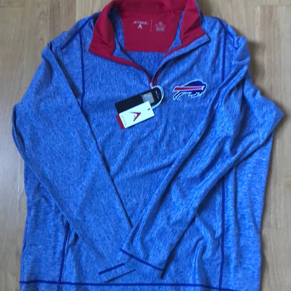 NWT Buffalo Bills half zip